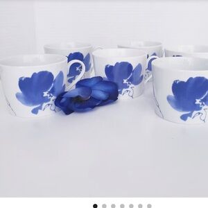 Studio Nova Ming Blue Floral Mugs Set
